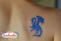 glitter tattoo